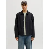 Jack & Jones Kurzjacke JJEGRAHAM WORKER JACKET SN mit Fly-Away-Kragen