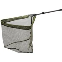 DAM Fishing Angelkescher Crosspower Landing Net 2 teilig Tele Kescher gummiertes Netz 4 Größen (1-St), 190-310cm Länge, Gummibeschichtetes Netz