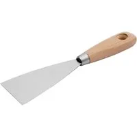 BERGTECTOOL Malerspachtel MALERSPACHTEL, HOLZ (Packung, 1 Malerspachtel) Holzgriff, Maler und Rennovierungsarbeiten