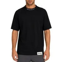 Reichstadt Oversize-Shirt Herren Relaxed Fit Kurzarmshirt 23RS041 mit Stitching am Kragen