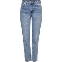 ONLY Straight-Jeans Damen Jeans Hose ONLEMILY HW ST ANK MAE012