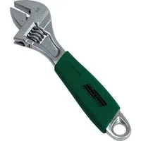 Brüder Mannesmann Werkzeuge Gabelschlüssel Rollgabelschlüssel, 6″ Zoll, mit PVC-Griff M19870