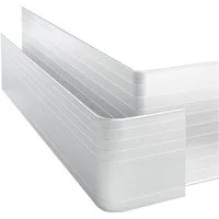 Beckmann Beetumrandung Alu-Einfassung BKZ2, LxH: 118x13 cm, 6er-Set