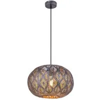 GLOBO LIGHTING Hängeleuchte, Leuchtmittel nicht inklusive, Decken Pendelleuchte im orientalischen Design Hängelampe mit