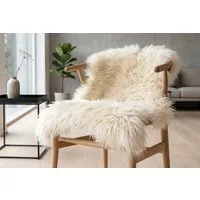 KUHFELL online & NOMAD Fellteppich ECHTES ISLAND LAMMFELL LANGWOLLIG SCHAFFELL TEPPICH XL IN DIV. FARBEN