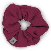 hutch&putch Haargummi Musselin-Scrunchie • Erwachsene, 1-tlg., weniger Knickstellen und damit weniger Haarbruch