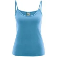 HempAge Shirttop Elastisches Trägertop Hanf/Biobaumwolle Slim Fit