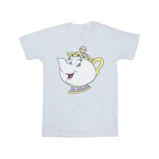 Disney - "Beauty And The Beast Mrs Potts" T-Shirt für Damen (Weiß)