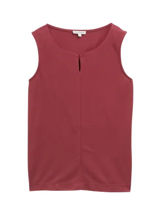Tom Tailor - Top mit Cut-Out-Detail - Gr. - L