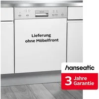 Hanseatic teilintegrierbarer Geschirrspüler HGTI6082D137709HS, 14 Maßgedecke, inkl. 3 Jahre Herstellergarantie