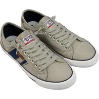 Dockers by Gerli Washed Canvas Slip-On Sneaker mit Ziernähten