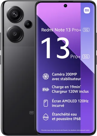 Xiaomi Redmi Note 13 Pro+ 5G 12/512GB [Dual-Sim] schwarz