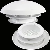 Knorz Dachfenster Dachlüfter Pilzlüfter Fliegenschutz Wohnmobil Caravan Boot weiß 2 tlg.