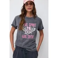 No Matter What T-Shirt Bedrucktes, gewaschenes Oversize-T-Shirt