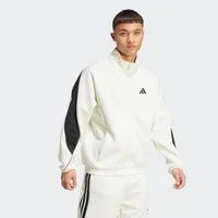 adidas Sportswear Trainingsjacke STADIUM aus Polyester und Baumwolle, mit Rollkragen, lockere Passform