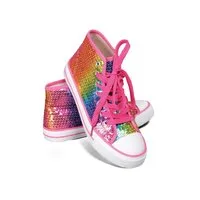 Sprint Sport Schnürschuh (1 Paar, 1 Paar) Pailletten
