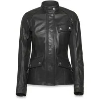 Belstaff Motorradjacke Penrith Damen Motorrad Lederjacke Ellenbogenprotektoren enthalten,Schulterprotektoren enthalten