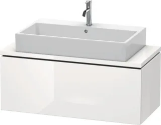 Duravit L-Cube Konsolenwaschtischunterbau wandhängend Weiß Hochglanz 1020x477x400 mm - LC580408585 LC580408585