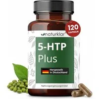 Naturklar 5-HTP Griffonia Kapseln mit Magnesium & Vitamin B6, vegan, 120 St. Kapseln, 111 g