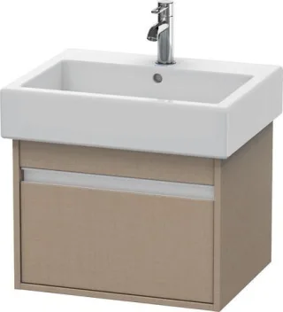 Duravit Ketho Waschtischunterbau wandhängend Leinen Matt 550x440x410 mm - KT668607575 KT668607575