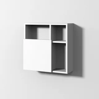 Sanipa 3way Würfelschrank, Weiß-Soft, BR55043 BR55043