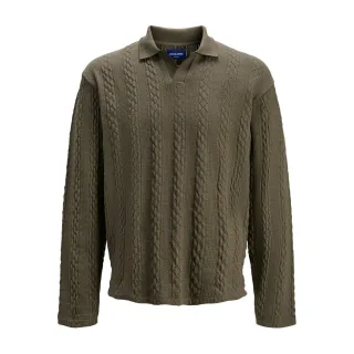 Jack And Jones - Pullover für Herren, Mit Zopfmuster, Regulär, Langärmlig (Meeresschildkröte)