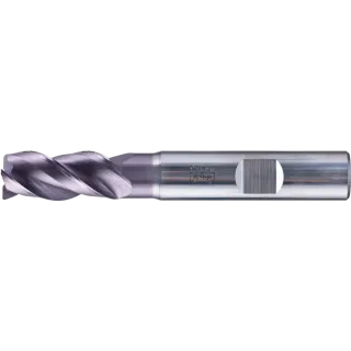 PFERD TOOLS VHM Eckfräser lang 3 Schneiden 45° Fase TiAlN Schaft HB Universal Line - 23000137