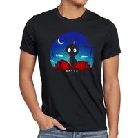 style3 T-Shirt Katze Jiji kikis kleiner lieferservice hexe besen studio ghibli