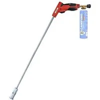 B-Camping Unkrautbrenner 36326, 1300 °C maximal, (1-tlg), Piezozündung für komfortables Arbeiten ohne Feuerzeug
