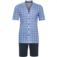Ringella Shorty Shorty mit durchgeknöpftem Oberteil und Bermuda-Hose (2 tlg) 100% Baumwolle