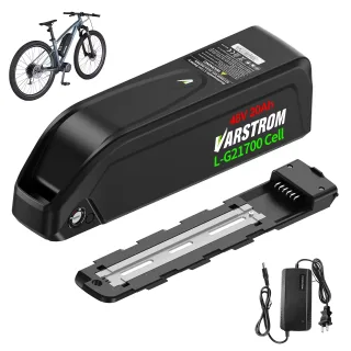 [EU Direct] Varstrom 36V 20Ah 720Wh DowntubeE-bike Battery, Premium LG 21700 Cells, IP67 Waterproof 6-Pin Replacement