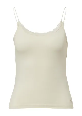 qs - T-Shirt beige - Gr. - S
