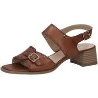 Caprice CAP Antishokk, CAP Memotion aus Leder Trapezabsatz Sandalette CAP Antishokk