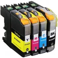 inkpro 4er Druckerpatronen Set LC-223 kompatibel mit Brother LC223 Tintenpatrone (für DCP-J4120 DW, DCP-J562 DW, MFC-J1140 W, MFC-J1150 DW, MFC-J1170 DW, MFC-J1180 DWT, MFC-J4420 DW, MFC-J4425 DW, MFC-J4620 DW, MFC-J4625 DW, MFC-J480 DW, MFC-J5320 DW