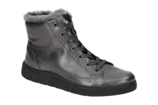 ara Damen Winterstiefel 12-24440 11 Grau anthrazit Lammfell Warmfutter rutsch...