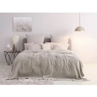 OTTO home Tagesdecke Mira, leichte Tagesdecke aus 100% Baumwolle, uni Überwurf, ohne Füllung