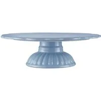 Ib Laursen Tortenplatte Ib Laursen - Tortenplatte Fuß Mynte Keramik Blue Bell Blau 2079-95, Keramik