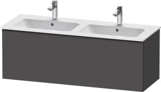 Duravit D-Neo Waschtischunterbau wandhängend Graphit Matt 1280x462x440 mm - DE42650BD490000 DE42650BD490000