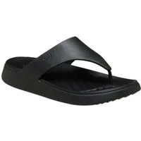 Crocs Zehensandale Getaway Triangle Flip schwarz - Damen Badeschuh