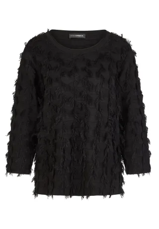Doris Streich - Pullover schwarz - Gr. - 44