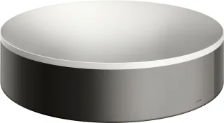 Hansgrohe Aufsatzwaschtisch AXOR Suite Basins&Bathtubs 400mm o.Hl.u.Ül weiss/polished black chrome,  42001330