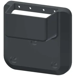 KWC Aquarotter Wandhalter, F5, Basaltgrau, für Höhenverstellung, 2030061600, 2030061600 2030061600