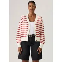 Levi's® Cardigan SNOWFLAKE CARDIGAN gestreift, mit Knopfleiste