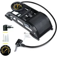 Dunlop Fahrradpumpe Dunlop Doppel-Fußpumpe