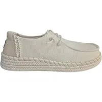 Hey Dude wendy espadrille woven white Slipper