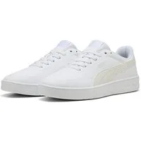 PUMA COURT CLASSIC CLEAN Sneaker mit SoftFoam+ Innensohle, mit Synthetik-Obermaterial, mit Schnürung