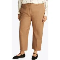 Tommy Hilfiger Curve Chinohose CRV CO SLIM STRAIGHT CHINO in Großen Größen, Chino Qualität