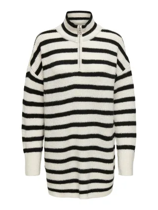 ONLY - ONLALFRIDA L/S HALF-ZIP CC KNT - Gr. - M