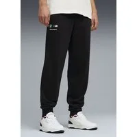 PUMA Trainingshose BMW MMS ESS PANTS FLEECE aus Baumwollmischung, mit Nahttaschen, regular fit, mit Logodruck