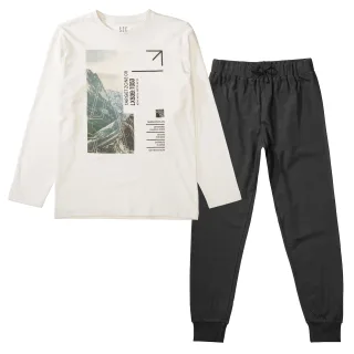 STACCATO - KB Pyjama nature?+d.graphite - Gr. - 140